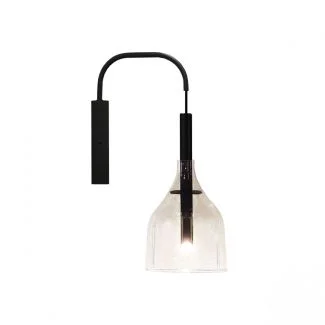 ANTIGO Kinkiet Botor K - Czarny 4020