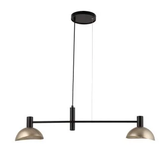 SIGMA 40566 ARTIS 2 lampa wisząca czarny/złoty