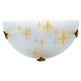 CANDELLUX 11-79506 STARS LAMPA SUFITOWA PLAFON1/2 1X60W E27 AMBRA