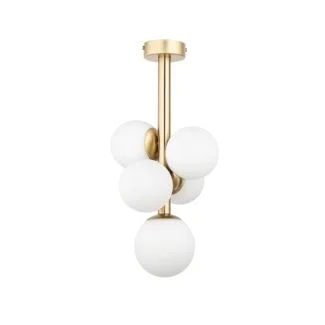 SIGMA 40778 PERLA LUX 5 plafon biały