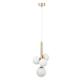 SIGMA 40780 PERLA LUX 4 lampa wisząca biały