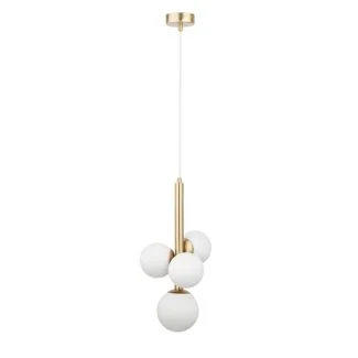 SIGMA 40780 PERLA LUX 4 lampa wisząca biały
