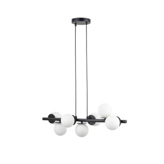 SIGMA 40788 AVOLA lampa wisząca kulki 7 czarne/białe