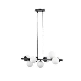 SIGMA 40788 AVOLA lampa wisząca kulki 7 czarne/białe