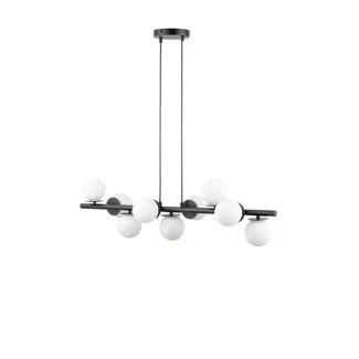 SIGMA 40789 AVOLA lampa wisząca kulki 9 czarne/białe