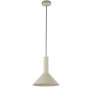 SIGMA 40806 VITRUM lampa wisząca stożek szary beż