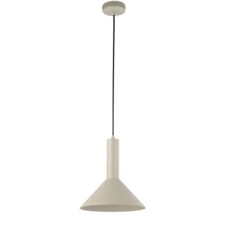 SIGMA 40806 VITRUM lampa wisząca stożek szary beż