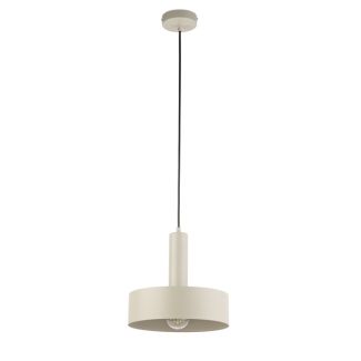 SIGMA 40807 VITRUM lampa wisząca okrąg szary beż