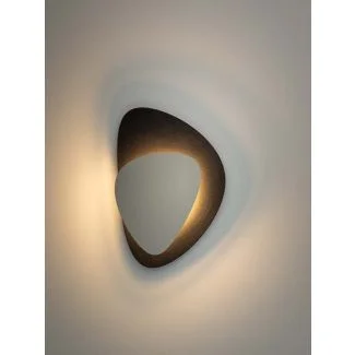 SIGMA 40867 PEDRA kinkiet czarny/szary beż