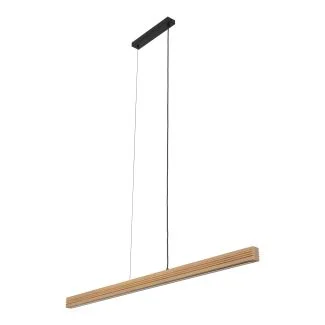TK-LIGHTING 11651 VIGA WOOD LED SOSNA SZCZOTKOWANA POSTARZANA LAMPA WISZĄCA