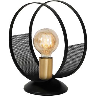 WYPRZEDAŻ LUMINEX 699 lampka gab. Siner black/gold 1