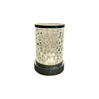 CANDELLUX 41-35806 BRILLO lampa stołowa H-14,5cm bezbarwny 2,5W LED USB 3000,4000,6000K z wł. dotyk
