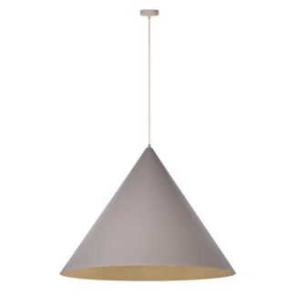 SIGMA 41059 Vesuvio taupe/złoty L 1xE27