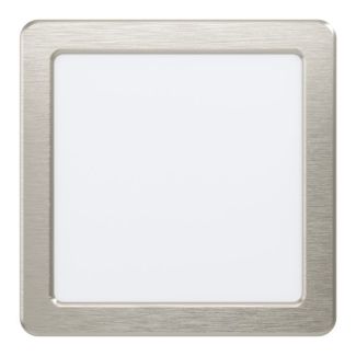 EGLO 99184 LAMPA FUEVA 5 OPRAWA DO ZABUDOWY LED-EINBAUSP.166X166 NICKEL 4000KFUEVA5