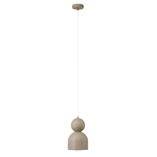 SIGMA 41792 MOSAIC D 1 lampa wisząca ciepły beż