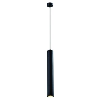 CANDELLUX 31-78551 TUBO LAMPA WISZĄCA CZARNY 1X25W GU10 KLOSZ 40CM CZARNY