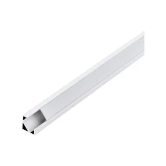 EGLO 98959 ALU-ECKSCHIENE H-18 DIFF. OPAL 2M WEISS Oświetlenie do wnętrz