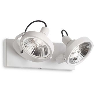 IDEAL LUX GLIM PL2 BIANCO 200200