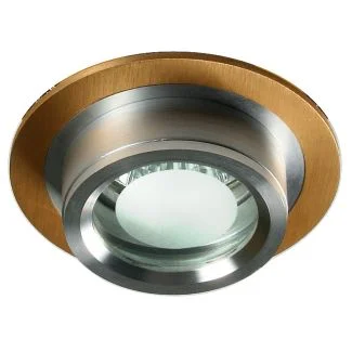 CANDELLUX 2210345 SC-01 SNG/AL MR16 SAT ZŁOTO OPR.STROPOWA STAŁA ALUMINIUM