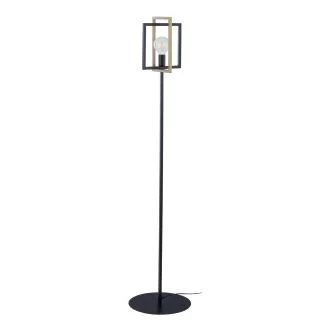 SIGMA 50253 EDEN lampa podłogowa czarny/złoty