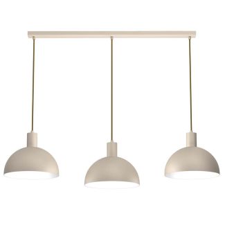 LUMINEX 4309 żyrandol Handa beige 3xE27