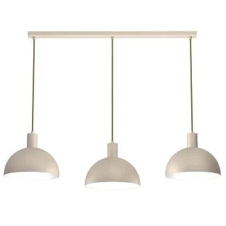 LUMINEX 4309 żyrandol Handa beige 3xE27