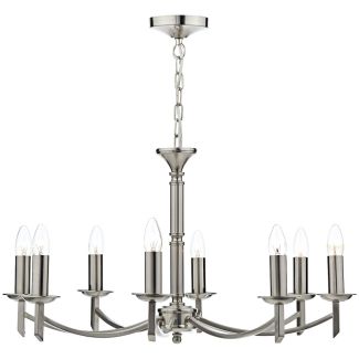 DAR AMB0846 AMBASSADOR 8LT DUAL MOUNT PENDANT SAT CHR