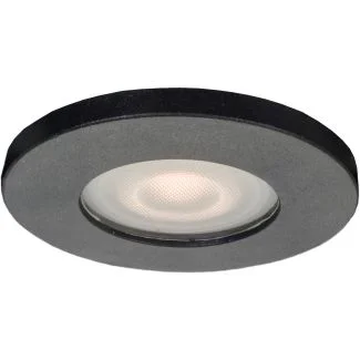 Light Prestige LP-440/1RS BK Lagos oczko podtynkowe nieruchome czarne IP65
