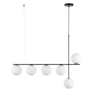 SIGMA 33697 Silia 6 lampa wisząca czarny,biały