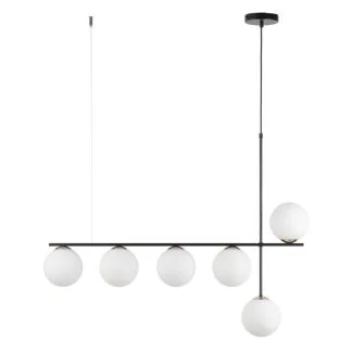 SIGMA 33697 Silia 6 lampa wisząca czarny,biały