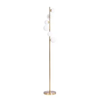 AZZARDO AZ4408 SYBILLA 6 FLOOR GO DECORATIVE FLOOR GOLD