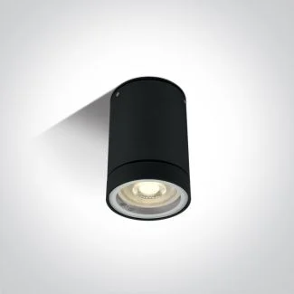 ONE LIGHT 67130C/B Lido czarny zewnętrzny cylinder sufitowy 35W MR16 GU10