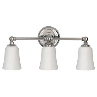 ELSTEAD HUGUENOT LAKE FE/HUGOLAKE3BATH 3Lt Above Mirror Light
