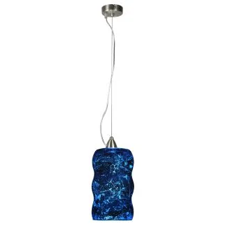 CANDELLUX 31-00500 TRILOGY ZWIS 1X60W E27 NIEBIESKI MAŁY