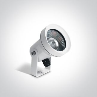 ONE LIGHT 67196BG/W Katalima biała lampa ogrodowa 35W GU10 IP65 kolec