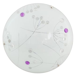 CANDELLUX 13-49797 FLORAL PLAFON 30 1X10W LED 3000K FIOLET