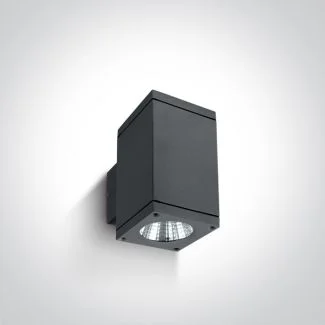 ONE LIGHT 67138A/AN/W Drymaia zewnętrzny kinkiet antracyt 3000K 2x6W IP54