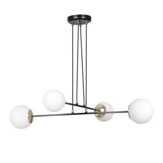 EMIBIG 966/4 OGNIS 4 BLACK LAMPA WISZĄCA