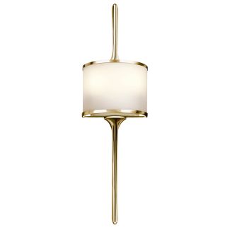 ELSTEAD Mona KL-MONA-S-PB 2 Light Wall Light - Polished Brass