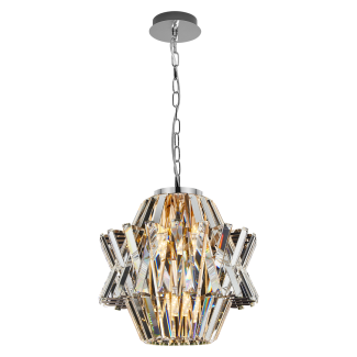 MILAGRO ML0400 Żyrandol CROWN CHROME 4xE14