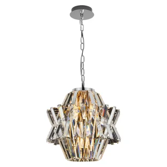 MILAGRO ML0400 Żyrandol CROWN CHROME 4xE14