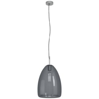 EGLO 98614 LAMPA ALOBRASE OPRAWA WISZĄCA HL/1 E27 Ø300 CHROM/SW-TRANSP.ALOBRASE