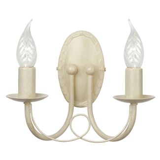 ELSTEAD MINSTER MN2 IV/GOLD 2Lt Wall Light