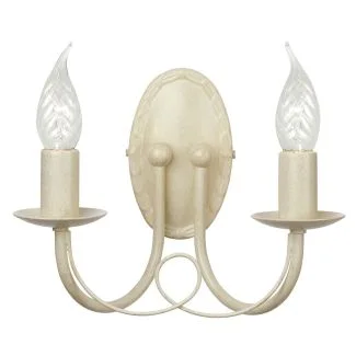 ELSTEAD MINSTER MN2 IV/GOLD 2Lt Wall Light