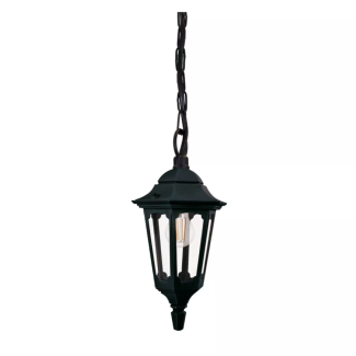 ELSTEAD PRM9-BLACK Latarnia wisząca Parish Mini - 1 źródło światła -  Czarna
