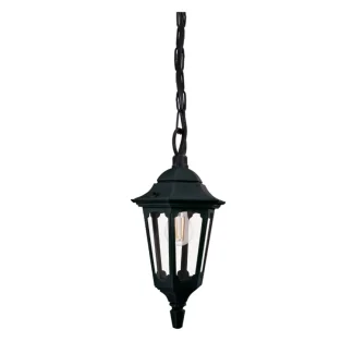 ELSTEAD PRM9-BLACK Latarnia wisząca Parish Mini - 1 źródło światła -  Czarna