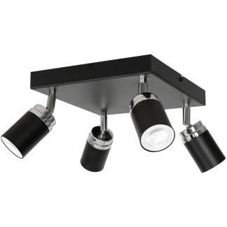 LUMINEX 5148 spot Reno black/chrome 4