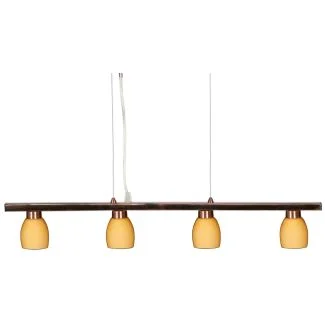 CANDELLUX 34-10684 DAKOTA ZWIS 4X40W G9 MIEDŹ