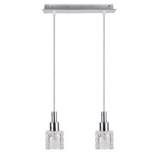 CANDELLUX 32-05922 RUBIK ZWIS 2X40 G9 CHROM+KRYSZTAŁ