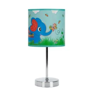 IDEUS 3649 NUKA E14 BLUE Lampka stołowa